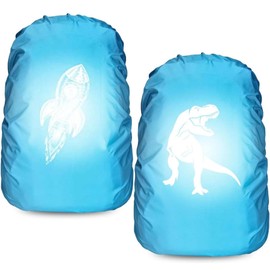 Sunshine smile Pack of 2 rain cover school bag, satchel rain cover, school bag rain cover, backpack rain cover, waterproof rain cover