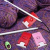 2 Pcs Mini Crochet Stitch Counter Knitting Stitch Row Counter