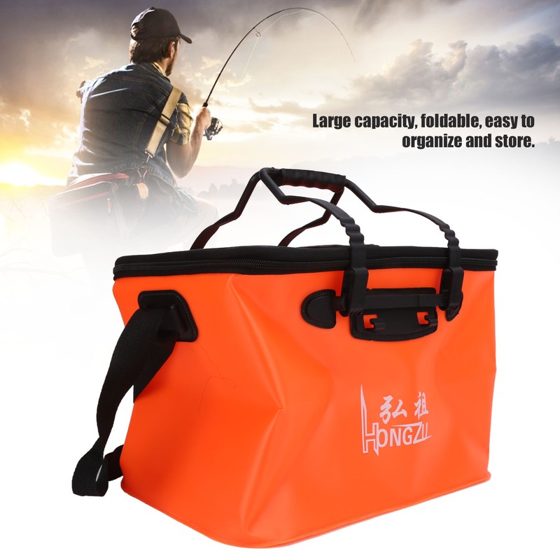 Folding Bucket EVA Portable Impact Resistant Children's Adult Fishing Bait