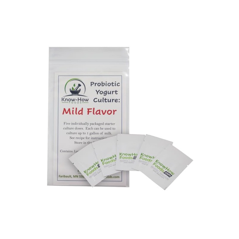 Yogurt Culture - Mild Flavor (5 Packets)
