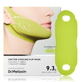 Dr.Melaxin CACTOX V-LIFTING MEWING BAND with Cactus Cooling Reduce Puffiness & Pore Tightening for Visible Pore Care Skin Repair