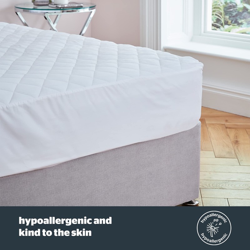 Silentnight Soft as Silk Mattress Protector Single Bed - Luxury