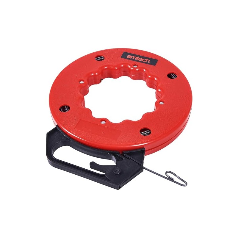 Hardys 15m 50ft Fish Tape Push Pull Draw Through Wire