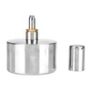 400ml Stainless Steel Thickened Alcohol Burner with Screw and Wick
