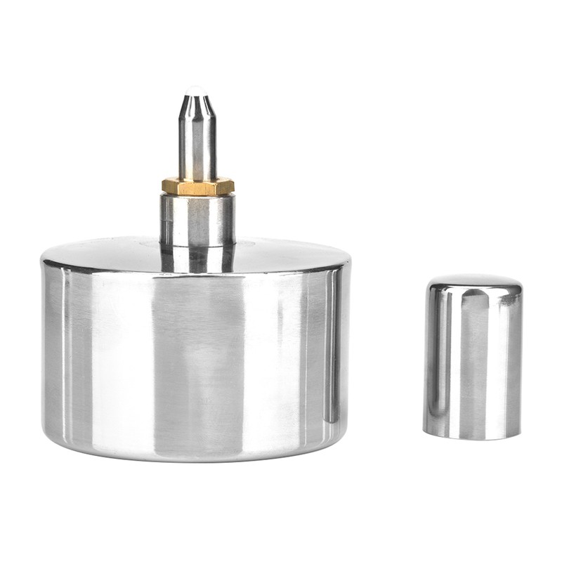 400ml Stainless Steel Thickened Alcohol Burner with Screw and Wick
