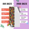 Building Blocks Wrapping Paper - 6 Sheets of Colourful Birthday