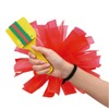Artec Hand Free Cheer Pom Poms, Pastel Red, 3127