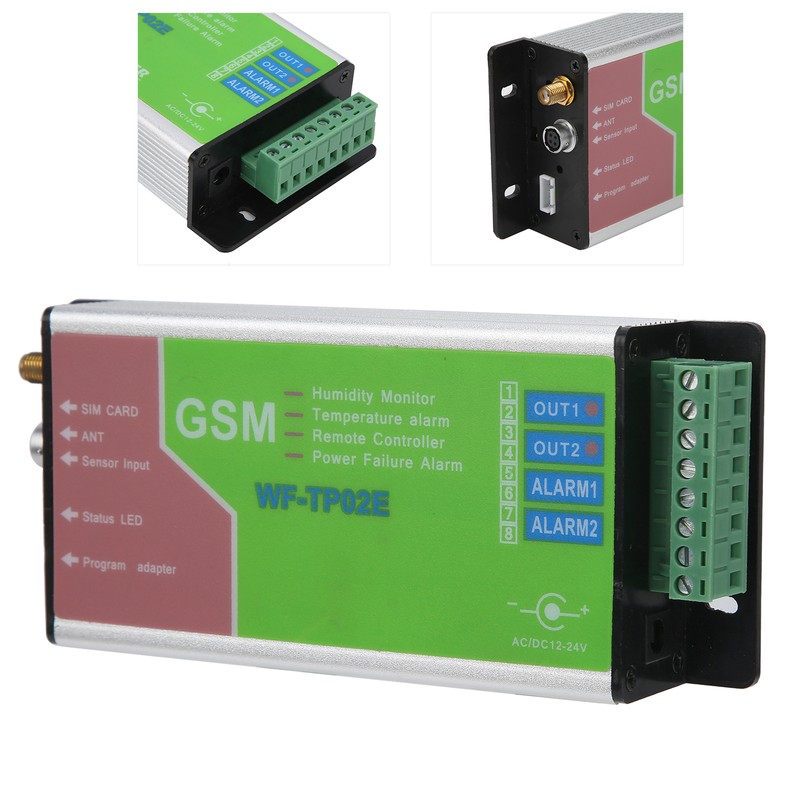 Temperature Alarm Power Failure Alert Remote Monitoring Controller GSM Signal