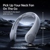 JISULIFE Portable Neck Fan - Hands-Free Bladeless Cooling Device