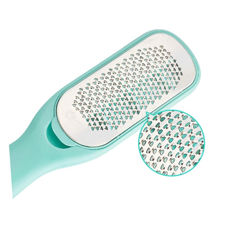 Baluue 3pcs Double-sided Stainless Steel Callus Remover Foot File Professional