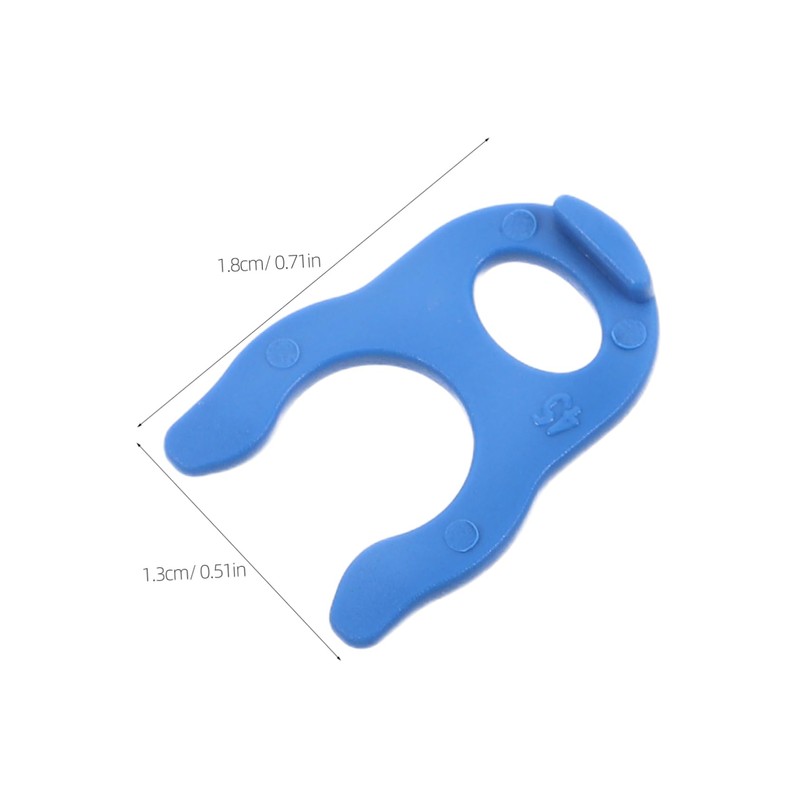 Hohopeti 10pcs Quick Connection Adapter Water Purifier Quick Connect Clip