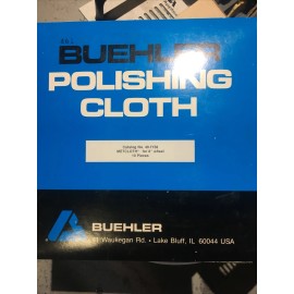 Buehler 10 Pack NEW Buehler Polishing Cloth for 8" wheel MetCloth Pad Catalog 40-7158