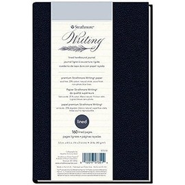 Strathmore STR-573-5 80 Sheet Blank Hardbound Writing Journal, 5.5" by 8"