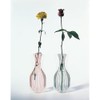 D-BROS公式 FLOWER VASE フラワーベース／ビニール製の花瓶／レギュラーサイズ 他 (ストライプ（レッド＆ブラック）, レギュラーサイズ)