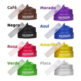 3pz Cera Peinar Cabello Calidad Hair Wax Colores Varios Ash