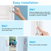 Sanjie Door Alarms for Kids Safety/Home Security/Dementia,Pool Door Alarm Wireless,4