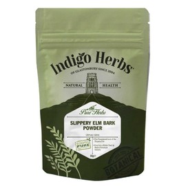 Indigo Herbs Slippery Elm Bark Powder 50g | Digestive Health Support | Vegan Pure Powder