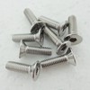 Fajoeda Pack of 20 Countersunk Screws M6 Stainless Steel M6
