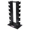 DF5100 6 Pair Vertical Dumbbell Rack by Deltech Fitness