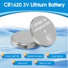 volkate CR1620 3V Lithium Battery, 10 Count Pack CR 1620