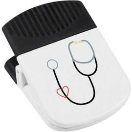 'A Stethoscope to Monitor Your Heart ' Magnetic Clip (CP00039016)