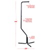 Pet Products Tubular Steel Hanging Bird Cage Stand with Metal