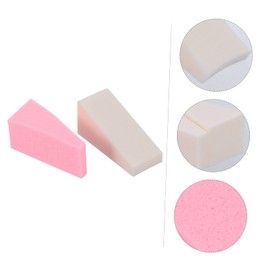 Mikinona Triangular Beauty Sponges 40pcs Makeup Puff Dry Wet Sponge for Foundation Concealer Cream