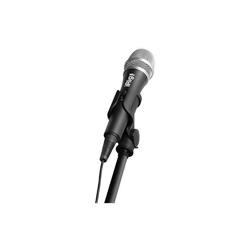 IK Multimedia iRig Micrófono de condensador para smartphones y tabletas,