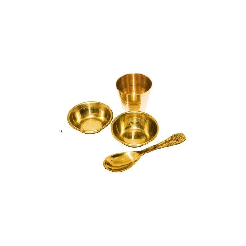 Pooja Thali Laddo Gopal Pooja Bhog Religious Festive Krishna Set