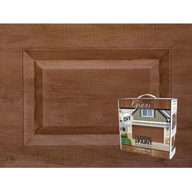 Giani Wood Look Garage Door Paint Kit: Elevate Your Curb Appeal - Color: Red Oak