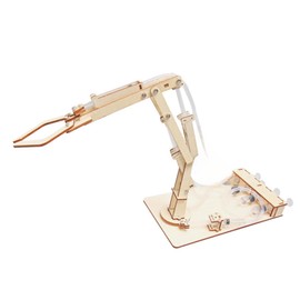 F Fityle Hydraulic Robotic Arm Teaching Prop DIY Physics Principle Stem Development Toy Science Experiment for 8 9 10 11 12 Years Old