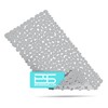 Stone-look shower mat / bath mat, 53 x 53 cm