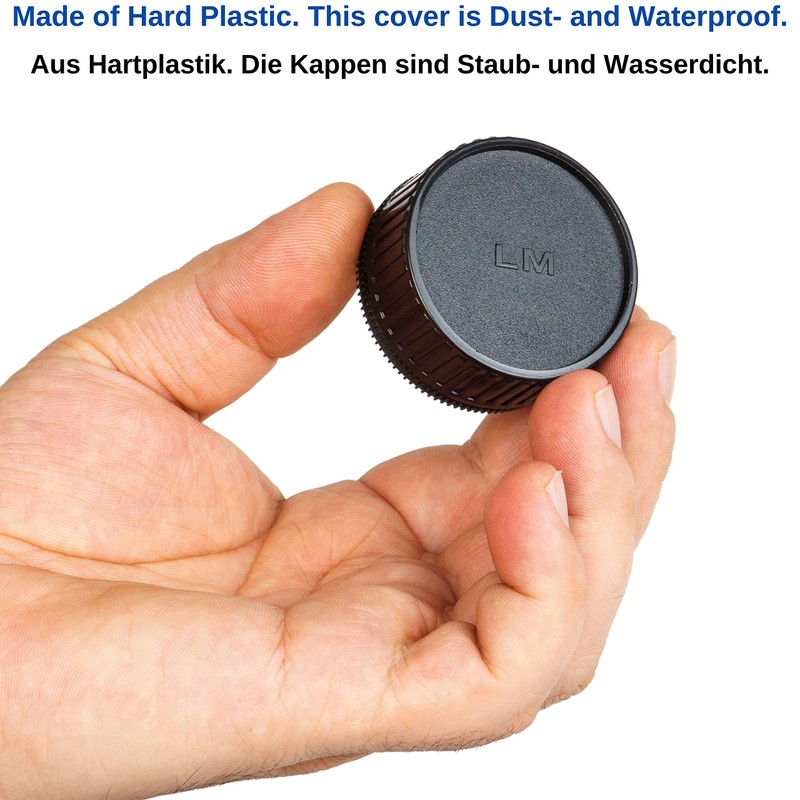 Lens Cap Set, with Housing Cap and Rear Lens Cap,