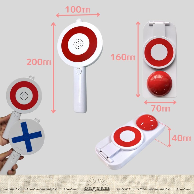 ozgram [Party Set] Ping Pong Buzzer, Malvatsu, Buzzer, Ping Pong