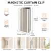 10pcs Magnetic Curtain Clips, Curtain Tie Backs for Home Decor