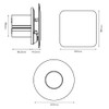 Xpelair Xpelair C4TSR Extractor Fan with Timer 4" 100mm Simply