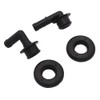 Riloer 4X PCV CCV Vent Valve Elbow & Grommet for