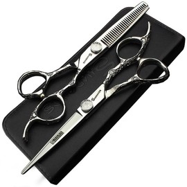 sharonds High Class Hair Scissors 6 Inch Professional Hair Scissors Thining Scissors Set