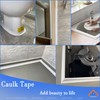 White Caulk Tape Waterproof Self Adhesive,White Bathroom Caulk Toilet Caulk