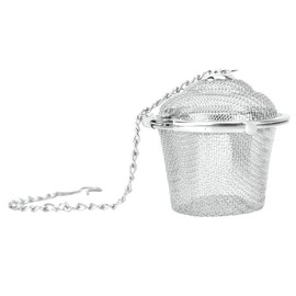 Colador de Té Acero Inoxidable, Infusor Bola Malla Ecológico con Cadena, Colador para Hojas Sueltas y Sopa, Ideal para Té Caliente, Infusiones Frías, 