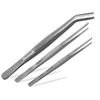 Professional Cooking Tweezers Barbecue Tongs Set Stainless Steel Kitchen Tool