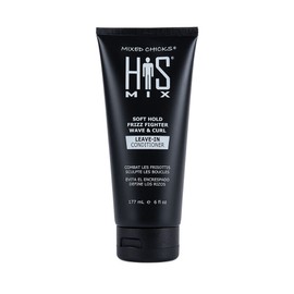 6 His Mix curly hair Leave-in Conditioner for Men, 6 fl oz.