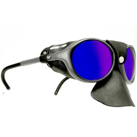 Daisan 8846 Men's Sunglasses Glacier Goggles Cat 4 Leather Side Protection Nose Protection
