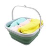 SAMMART 5.5L Collapsible Square Handy Bucket/Foldable SquareWater Pail/Portable Tub with