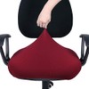 smiry Stretch Jacquard Office Computer Chair Seat Covers, Removable Washable