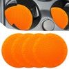 Car Cup Holder Coaster, 4 Pack 7CM Diameter PVC Non-Slip