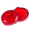 Turn Signal Lights Lens Cover Compatible with Harley Dyna Fatboy
