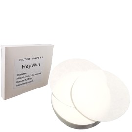 HeyWin HeyWin Lab Filter Paper 150mm,Pack of 100,Used for Filter Paper Science Experiment,also for Oil Industry Test