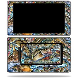 MightySkins Skin Compatible with DJI CrystalSky Monitor 5.5" - Action Fish Puzzle | Protective, Durable, and Unique Vinyl Decal wrap Cover | Easy to Apply, Remove, and Change Styles | Made in The USA