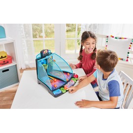 Game Zone Arcade Basketball - Fast-paced and Interactive Tabletop Multiplayer Game for Ages 6+ - Combines Skill & Hand-Eye Coordination - Perfect for Both Indoor and Outdoor Use